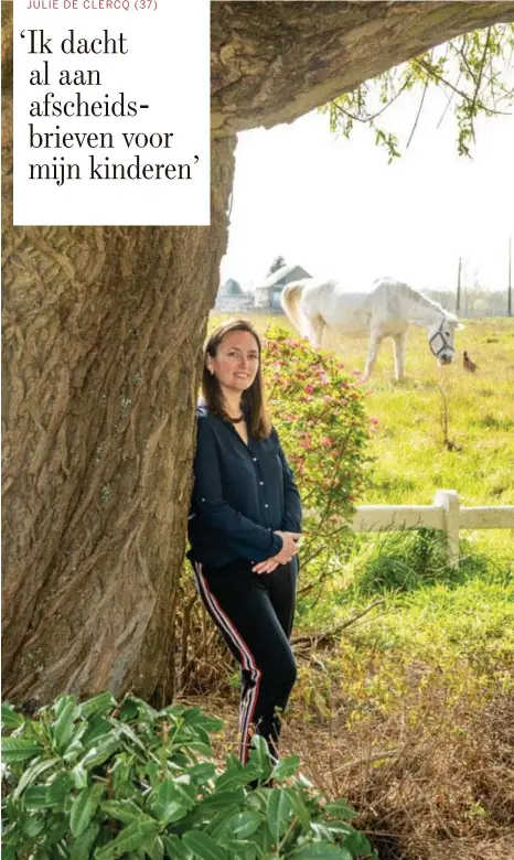  ?? © Fred Debrock ?? ‘Ik krijg weer zin in de gewone, dagelijkse dingen. Ik heb zelfs al eens eten gemaakt.’