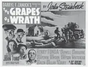  ??  ?? A poster of the 1940 film “The Grapes of Wrath” is part of “The Rennard Strickland Collection of Western Film History” exhibit at the Western Spirit: Scottsdale’s Museum of the West.