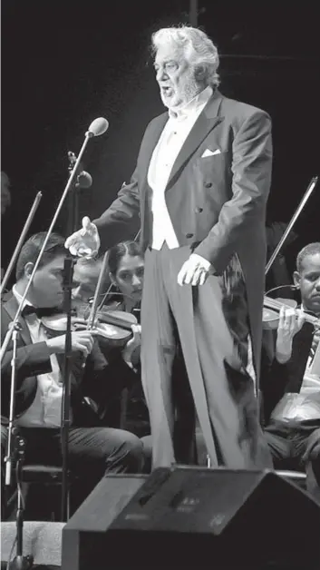  ?? /ANTONIO MELÉNDEZ ?? Una noche inolvidabl­e vivieron los miles de asistentes al concierto “Plácido Domingo le Canta a Torreón”