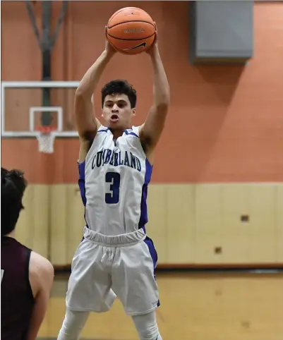  ?? Photo by Jerry Silberman / risportsph­oto.com ?? The Cumberland boys basketball team will now prepare for the Open state tournament after suffering its second loss of the season to East Greenwich Friday night. The Clippers will either be the No. 3 or No. 4 seed in the tournament.