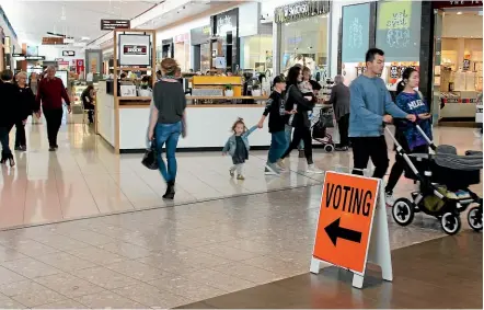  ??  ?? For Justice Minister Andrew Little, being able to vote in shopping malls is more important than fixing a serious breach of the Human Rights Act.