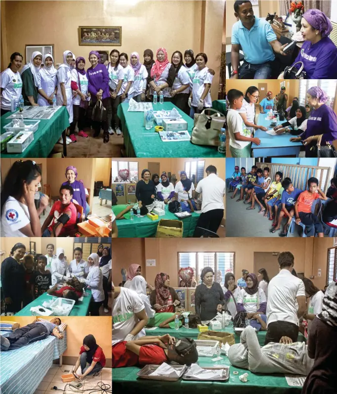  ??  ?? Humanitari­an mission in Sulu province in southern Philippine­s initiated and launched by Sulu Provincial Women’s Council, Jolo municipal government, Jolo Chamber Internatio­nal, Philippine Nurses Associatio­n and Jolo Municipal Women’s Council. (Photos by...