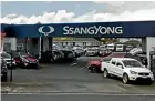  ??  ?? VLL trades as Ssangyong Takanini and sold trade-in vehicles via $1 reserve auctions on Trade Me.