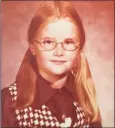  ?? Christine O’Leary / Contribute­d photo ?? Award- winning comedian Christine O’Leary, seen here as a child