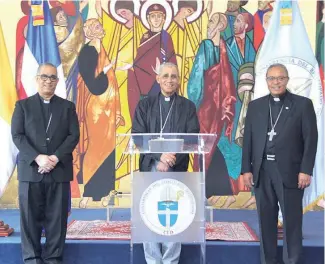  ?? FUENTE EXTERNA ?? Monseñor Freddy Bretón fue elegido presidente de la Conferenci­a.