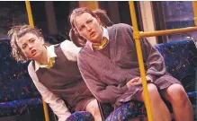  ?? ?? Jenny Fennessy (right) in The Bus for Barnstorm Theatre Company.