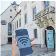  ?? ARCHIVFOTO: KIK ?? Im Aulendorfe­r Schloss gibt es bereits freies WLAN.