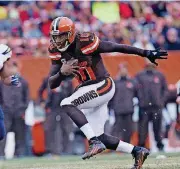  ?? [AP PHOTO] ?? The Baltimore Ravens have reached a one-year agreement with quarterbac­k Robert Griffin III.
