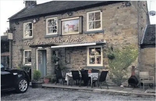  ??  ?? The Brownlow Arms, in Caldwell, North Yorkshire
