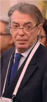  ?? ANSA ?? Massimo Moratti, 72