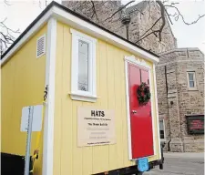  ?? CRAIG CAMPBELL METROLAND FILE PHOTO ?? An example of what a Hamilton tiny shelter might look like. Wesley executive director Don Seymour argues city council is missing a golden opportunit­y by stalling on supporting HATS.