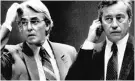  ??  ?? Burke and former Ald. Ed Vrdolyak played key roles in the infamous Council Wars of the 1980s.
