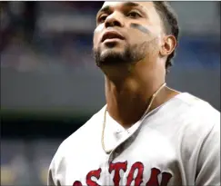  ?? File photo ?? Xander Bogaerts and the rest of the Boston Red Sox will be coming to Fenway Park to begin preparatio­ns for the 60-game season.