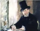  ?? ISABELLA STEWART GARDNER MUSEUM ?? Manet’s “Chez Tortoni” was one of the paintings swiped during the 1990 heist.