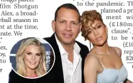  ?? Ashleigh.rainbird@ mirror.co.uk @arainbird ?? FRIENDS A-Rod and J-Lo split after he was linked with Madison (inset)