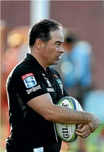  ?? GETTY IMAGES ?? Scott Hansen was in charge of the Sunwolves for their shock upset of the Chiefs in Hamilton in March.