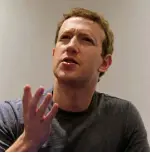  ??  ?? Facebook founder Mark Zuckerberg