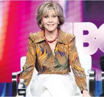  ?? FREDERICK M. BROWN/GETTY IMAGES ?? Actress Jane Fonda says she’s still criticized for her 1970s antiwar activism by Vietnam War veterans.