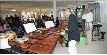  ?? (DR) ?? Les « Matinales de Cocteau » seront l’occasion d’entendre de nombreux instrument­s, comme l’an dernier les percussion­s. Cette année, le public pourra découvrir le jazz, les musiques russes ou de tango.