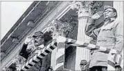  ?? GETTY IMAGE ?? Subhash Chandra Bose, who founded the Indian National Army, with Japanese PM Hideki Tojo at Shonan in Japan in 1944.