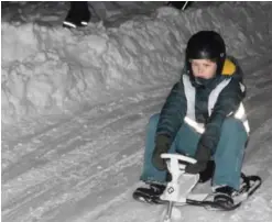  ?? FOTO: ODA HAALAND-JENSEN ?? Øystein Laundal (11) i farta.