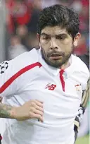  ??  ?? Il centrocamp­ista Ever Banega, 27 anni