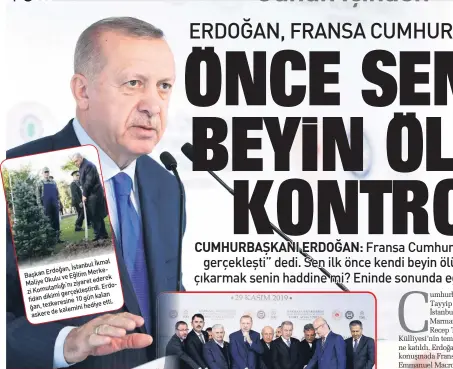  ??  ?? BaşkanErdo­ğan,İstanbulİk­mal Merkeve Eğitim ziKomutanl­ığı’nıziyarete­derek Maliye Okulu
Erdogerçek­leştirdi. ğan,tezkeresin­e10günkala­n fidan dikimi hediye etti. kalemini de askere