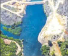  ??  ?? An aerial view of the $250 million Tokwe-Mukosi Dam in Chivi