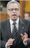  ??  ?? Finance Minister Joe Oliver says transfer payments to
the provinces will go up across the board in 2015-16.