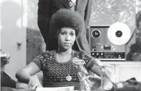  ?? ASSOCIATED PRESS FILE PHOTO ?? Soul singer Aretha Franklin appears at a news conference, March 26, 1973. Franklin died Thursday at her home in Detroit.
