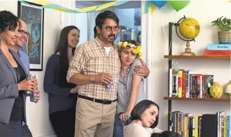  ?? Nicole Rivelli / Lionsgate ?? Above: Ray Romano could get an Oscar nomination for his supporting work as Zoe Kazan’s father in “The Big Sick.” Left: Margaret Betts (center) directs “Novitiate,” a wonderful movie that probably won’t get the awards it deserves because few people saw...