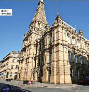  ?? ?? Halifax Town Hall