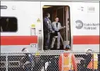  ?? Christian Abraham / Hearst Connecticu­t Media ?? Metro-North police investigat­e a fatality on the southbound track at the Cos Cob station in Greenwich on May 4.