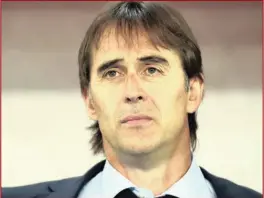  ??  ?? JULEN LOPETEGUI