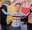  ??  ?? Remco Evenepoel, 18 anni BETTINI