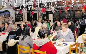  ?? BILD: HANS WILKENS ?? Über ein volles Haus konnte sich der Musikverei­n Schweiburg freuen.