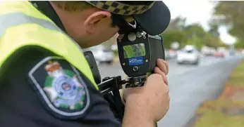  ??  ?? SLOW DOWN: Within the Queensland Government’s Open Data Initiative, the Queensland Police Service has a list of speed camera sites used for mobile speed cameras. PHOTO: MIKE KNOTT