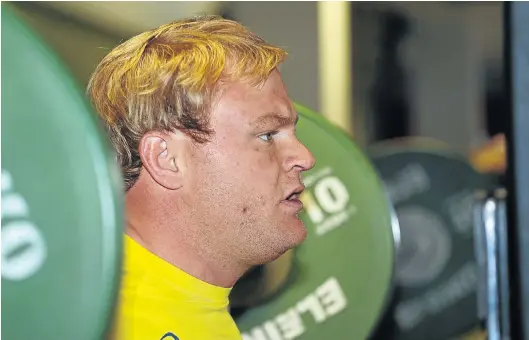  ?? Picture: BACKPAGEPI­X ?? CALM AUTHORITY: Those who know Adriaan Strauss are not surprised that he has been named Springbok captain