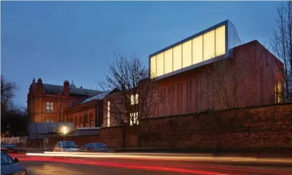  ?? Lawyers for Israel. Photograph: Alan Williams/PA ?? A note at the entrance to Forensic Architectu­re’s Cloud Studies exhibition at the Whitworth gallery prompted a complaint from UK