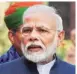  ??  ?? PM NARENDRA MODI TO ADDRESS THE NATION AT 4 PM TODAY