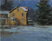  ??  ?? Jerry Ricketson, The Bay Window, oil, 16 x 20"