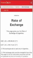  ??  ?? En las pizarras, el dólar a $ 63. Las navieras fijan el tipo de cambio en $ 66.