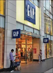  ?? DREAMSTIME ?? Gap will close 200 Gap and Banana Republic stores, but open 270 Old Navy and Athleta stores.