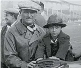  ??  ?? Una tragica fine accomuna Alberto Ascari e il padre Antonio (sopra). I due campioni morirono entrambi a 37 anni a bordo dell’amata auto da corsa. Alberto vinse il campionato di Formula 1 nel 1952 e nel 1953. Alberto/Antonio Ascari