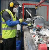  ??  ?? Over 5.5 million kg of waste electrical goods were recycled in Cork in 2019.