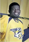  ?? ASSOCIATED PRESS/FILES ?? For those keeping score at home, it’s been a rough year for P.K. Subban, the polarizing rearguard who was traded by Montreal to Nashville in June.