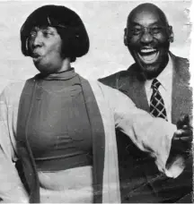  ??  ?? Norma Miller and Frankie Manning performed together for decades. Manning died in 2009. Miller lives in Fort Myers.