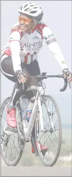  ?? (File pic) ?? NewComm Wheels Cyclist Shirley Motsa.