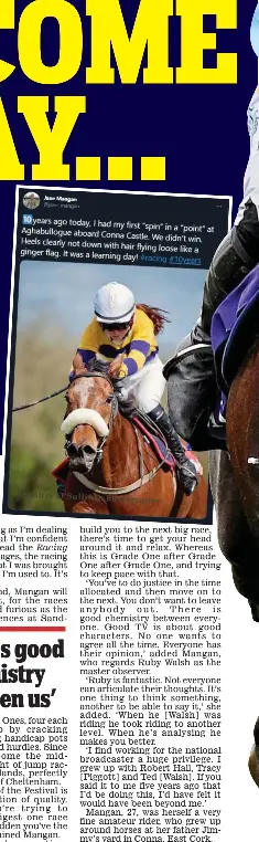 Former jockey Jane making her name as a pundit - PressReader
