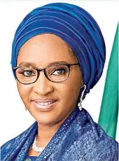  ?? ?? Minister of Finance, Zainab Ahmed